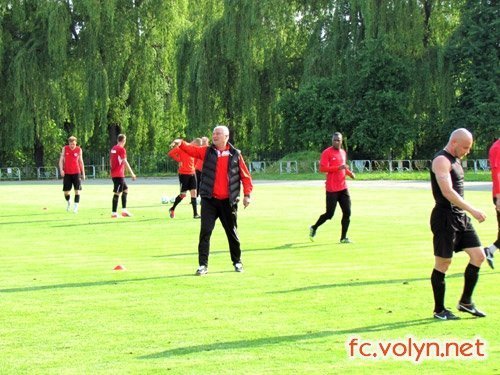 «Волинь» готується до словенського збору