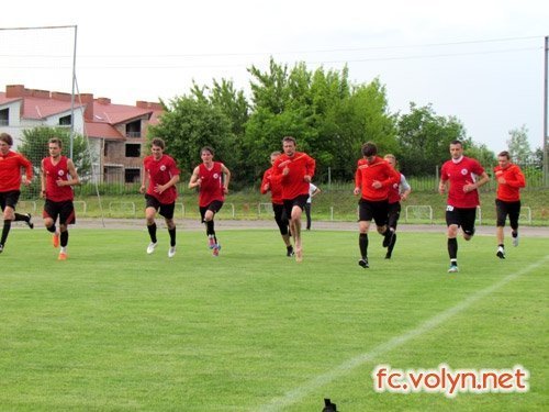 «Волинь» готується до словенського збору