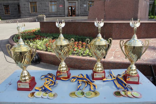 У центрі Луцька відбулися міжнародні змагання зі спортивної ходьби