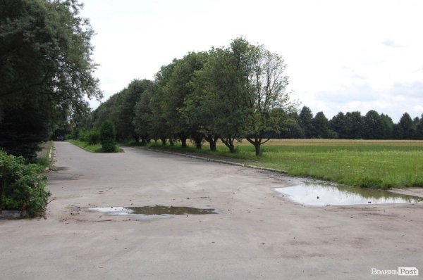 Дорога біля музею