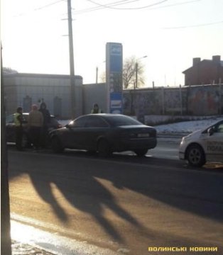 У Луцьку на Конякіна автівка в’їхала в Audi на «євробляхах»