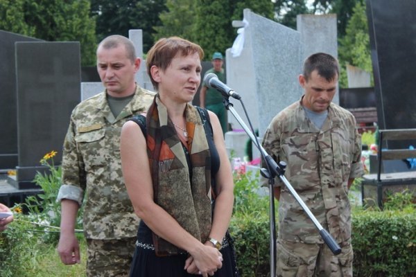 Луцьк попрощався із героєм АТО. ФОТО