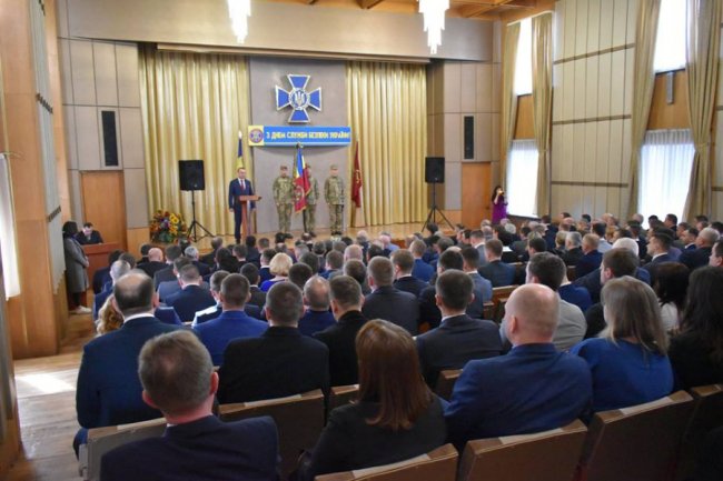 У Луцьку з професійним святом привітали сбушників. ФОТО