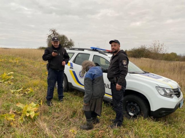 На Волині знайшли зниклу бабусю, яка блукала 4 дні