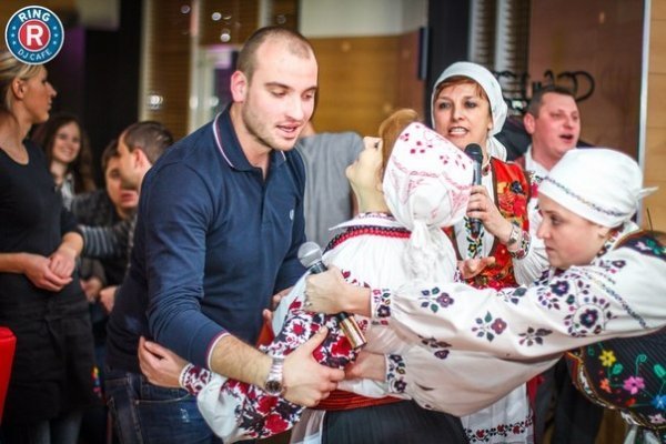 Андріївські вечорниці в луцькому діджей-кафе. ФОТО