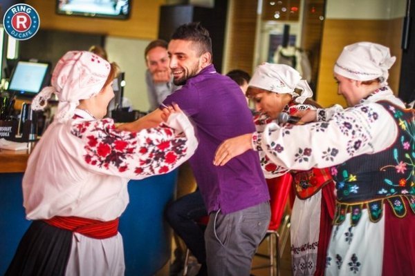 Андріївські вечорниці в луцькому діджей-кафе. ФОТО