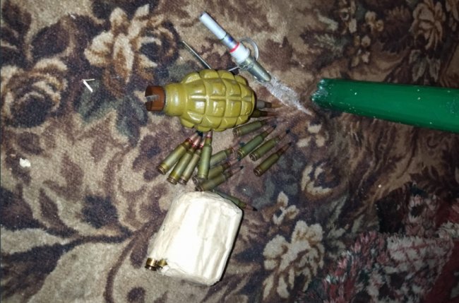 У волинян знайшли набої та гранати. ФОТО