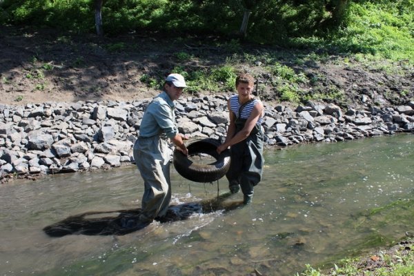 Як прибирають Сапалаївку. ФОТО