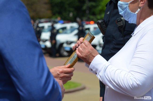 Волинські «шерифи» отримали 25 службових позашляховиків. ФОТО