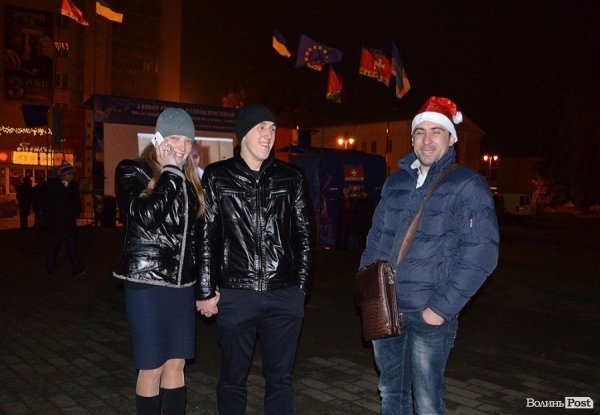Як у Луцьку зустрічали Новий рік. ФОТО. ВІДЕО