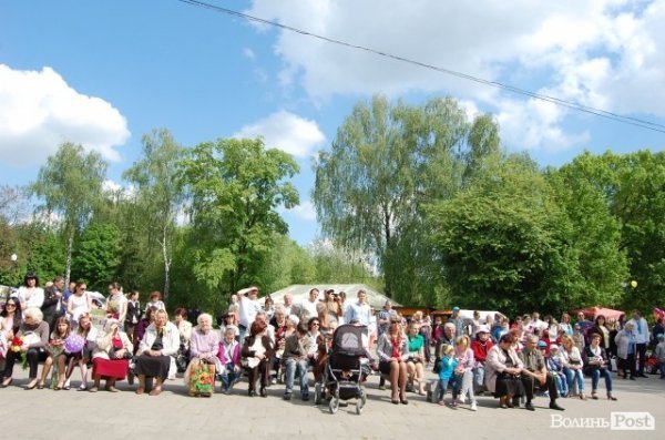 У Луцьку – святковий концерт до Дня Перемоги. ФОТО
