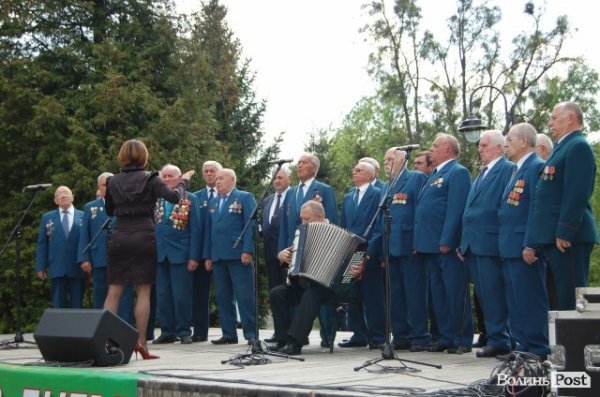 У Луцьку – святковий концерт до Дня Перемоги. ФОТО