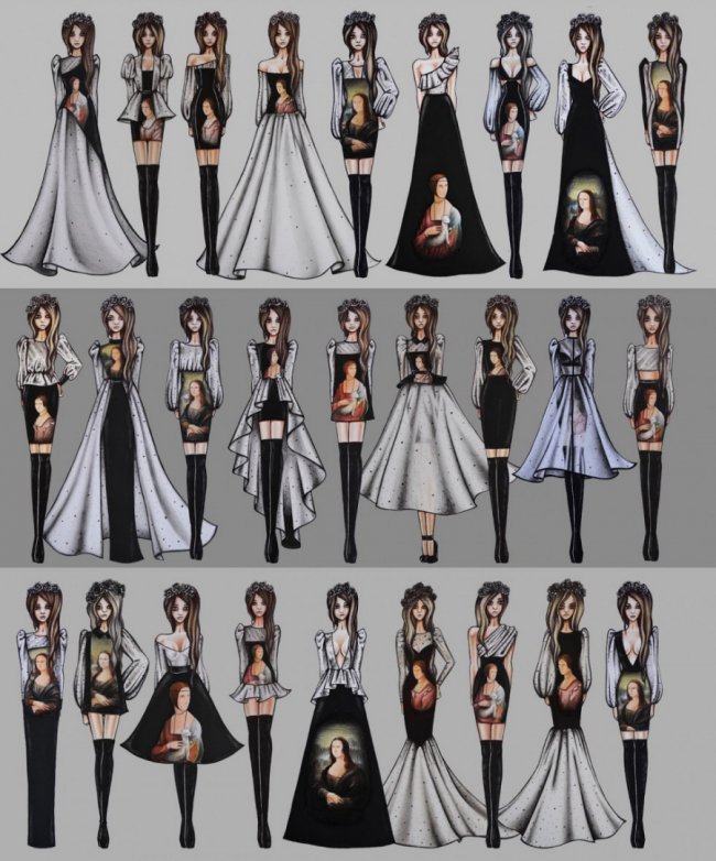 Художниця з Луцька звинуватила у плагіаті Dolce&Gabbana. ФОТО