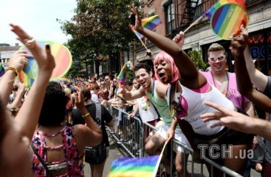У США на гей-парад винесли прапори України та Білорусі. ФОТО
