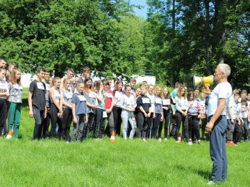 На Волині понад 300 студентів взяли участь у забігу в одну милю. ФОТО