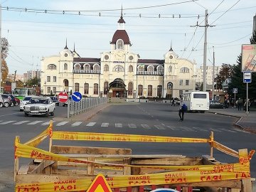 У Луцьку біля залізничного вокзалу стався витік газу