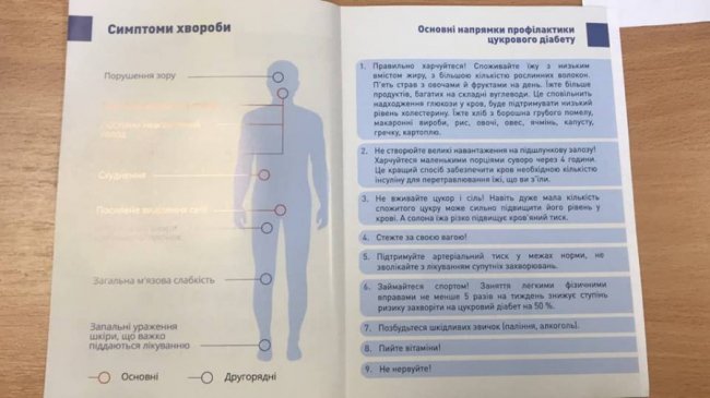 Лучани можуть безкоштовно перевірити рівень цукру в крові. ФОТО