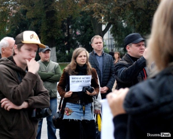 У Луцьку журналісти заявили про тиск і свавілля. ФОТО