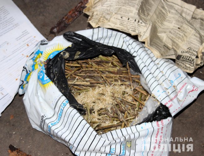 На Волині поліцейські спалили наркотики. ФОТО