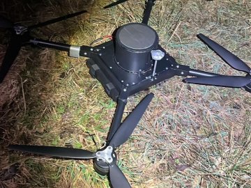 Троє волинян дроном переправляли через кордон 20 кілограм канабісу. ФОТО