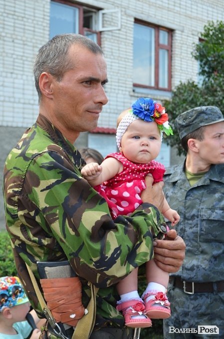 Волинські «нацгвардійці» повернулися додому. ФОТО. ВІДЕО