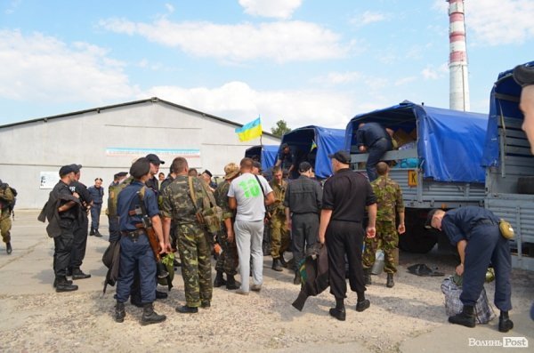 Волинські «нацгвардійці» повернулися додому. ФОТО. ВІДЕО