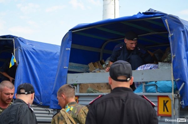 Волинські «нацгвардійці» повернулися додому. ФОТО. ВІДЕО