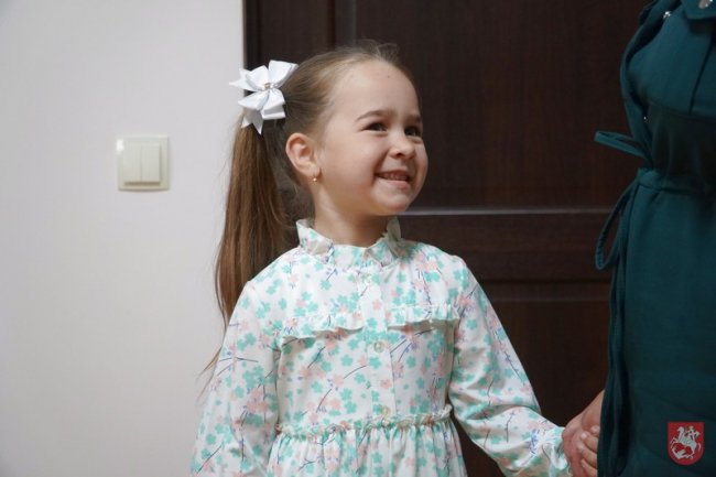 На Волині доньку загиблого Героя привітали з 5-річчям