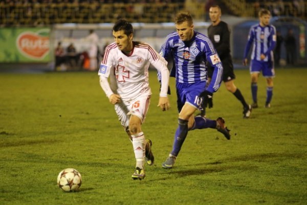 Фото гри «Волинь» ‒ «Динамо»