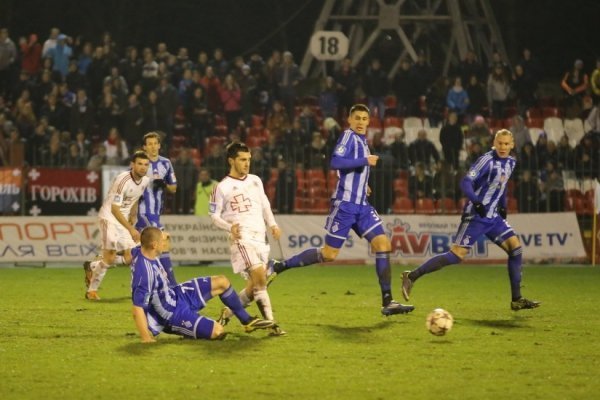 Фото гри «Волинь» ‒ «Динамо»