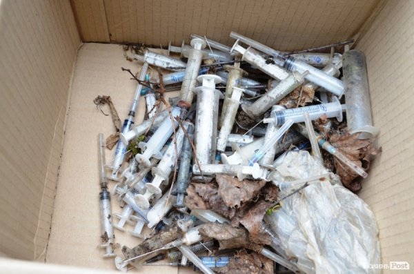 У Луцьку прибирали парк в 40-му кварталі. ФОТО