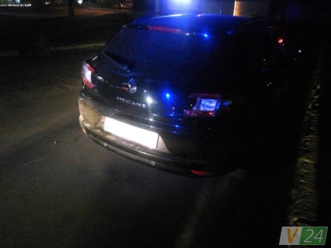 Нічним Луцьком катався п'яний водій. ФОТО