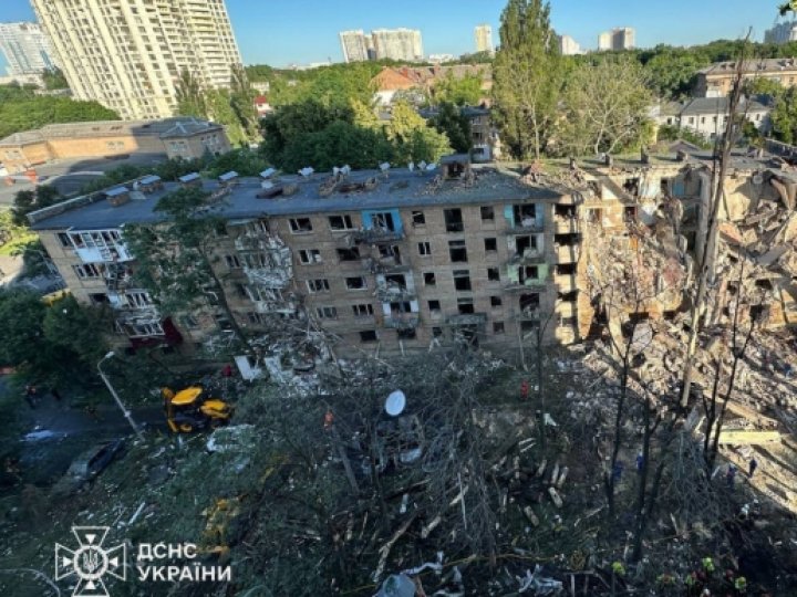 Під’їзд п’ятиповерхівки у Києві 23 червня зруйнувала збита російська ракета, – Ігнат
