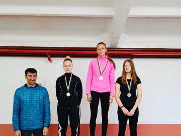 Волиняни здобули три медалі на чемпіонаті України з легкої атлетики