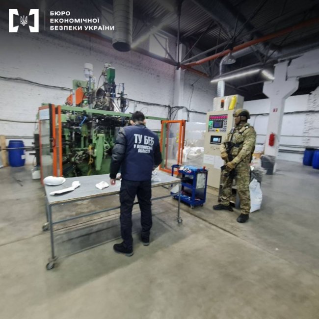 На Волині «ліву» побутову хімію виробляли десятками тонн