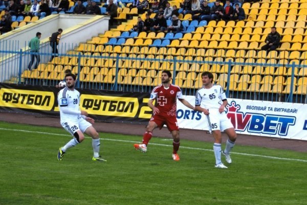 Ганебна поразка «Волині» в Ужгороді: фото