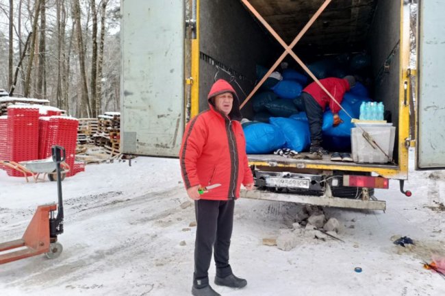 Сергій Нагній збирається в чергову поїздку, везе гуманітарну допомогу. Суспільне Луцьк