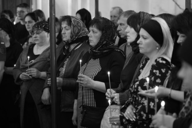 Лучани віддали останню шану Герою Василеві Матюку