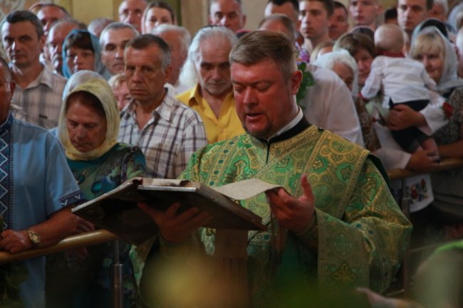 У головному соборі Луцька відправили святкову службу і освятили зілля. ФОТО