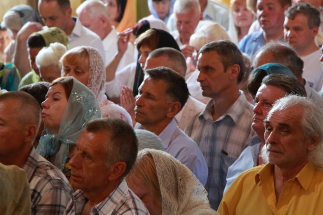 У головному соборі Луцька відправили святкову службу і освятили зілля. ФОТО