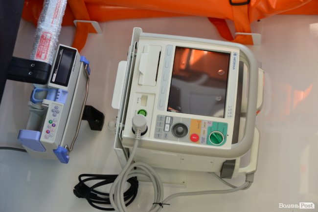 Волинській «швидкій» подарували новий автомобіль. ФОТО