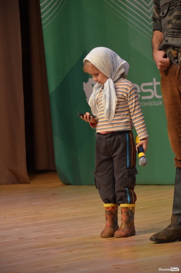 Кубок Луцька з КВНу завоювала маленька дівчинка. ФОТО