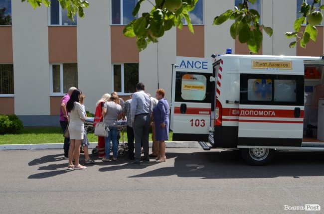 Любомльський район отримав надсучасну «швидку» від Фонду Ріната Ахметова