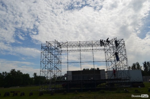 Останні приготування до «Бандерштату». ФОТО