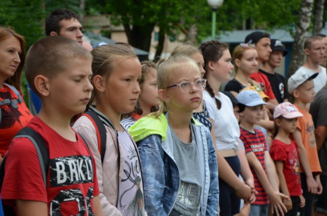 У дитячому таборі поблизу Луцька відбувся «День відкритої води».ФОТО 