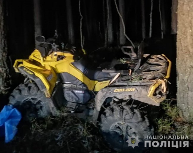Під Луцьком в ДТП загинув квадроцикліст