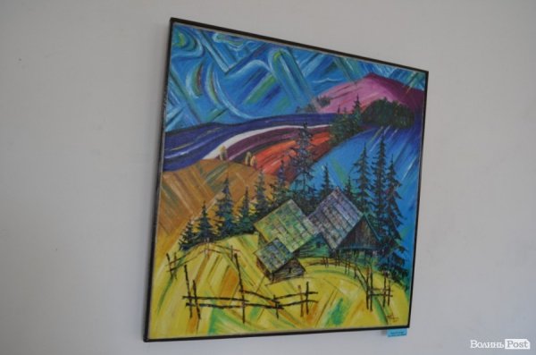 Коли полотна танцюють: у Луцьку відкрили виставку картин «в чотири руки». ФОТО