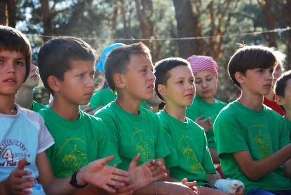 Як діти відпочивають у православному таборі на Волині. ФОТО