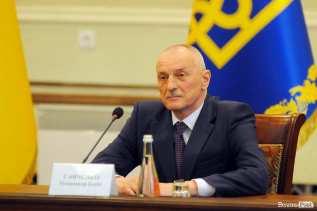 Голова Волинської ОДА Олександр Савченко