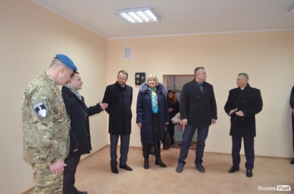 У Луцьку передали кімнати для переселенців та ветеранів АТО